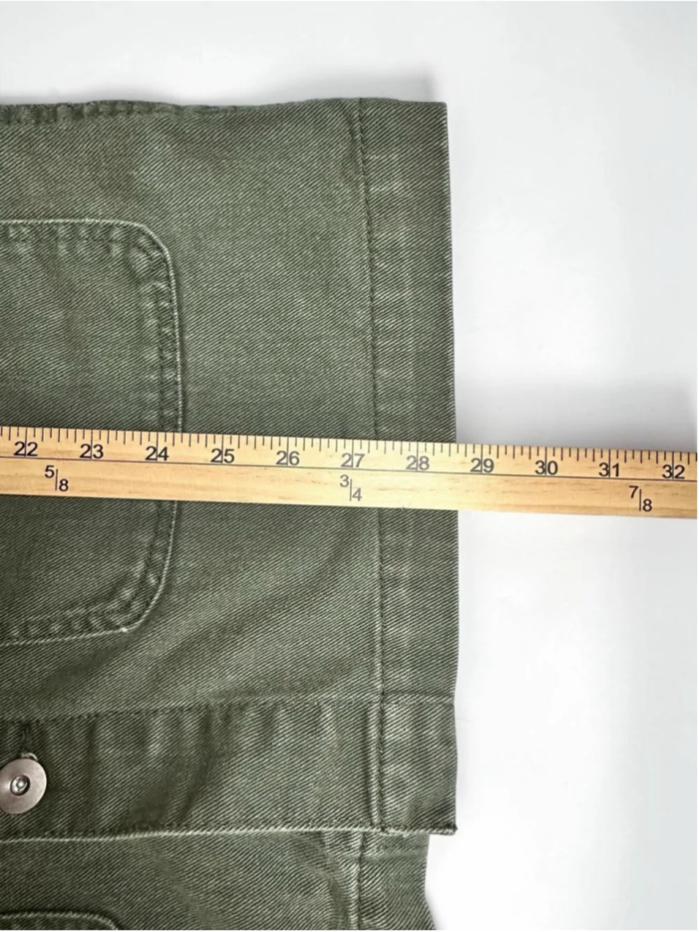 ASOS Design Utility Chore Jacket Men’s Olive Cotton Twill Barn Coat Size Large
